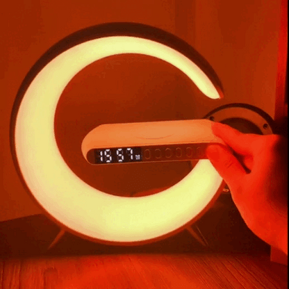 G-Speaker Smart Station - Luminária, Caixa de Som e Carregador Sem Fio –  Iluminarius